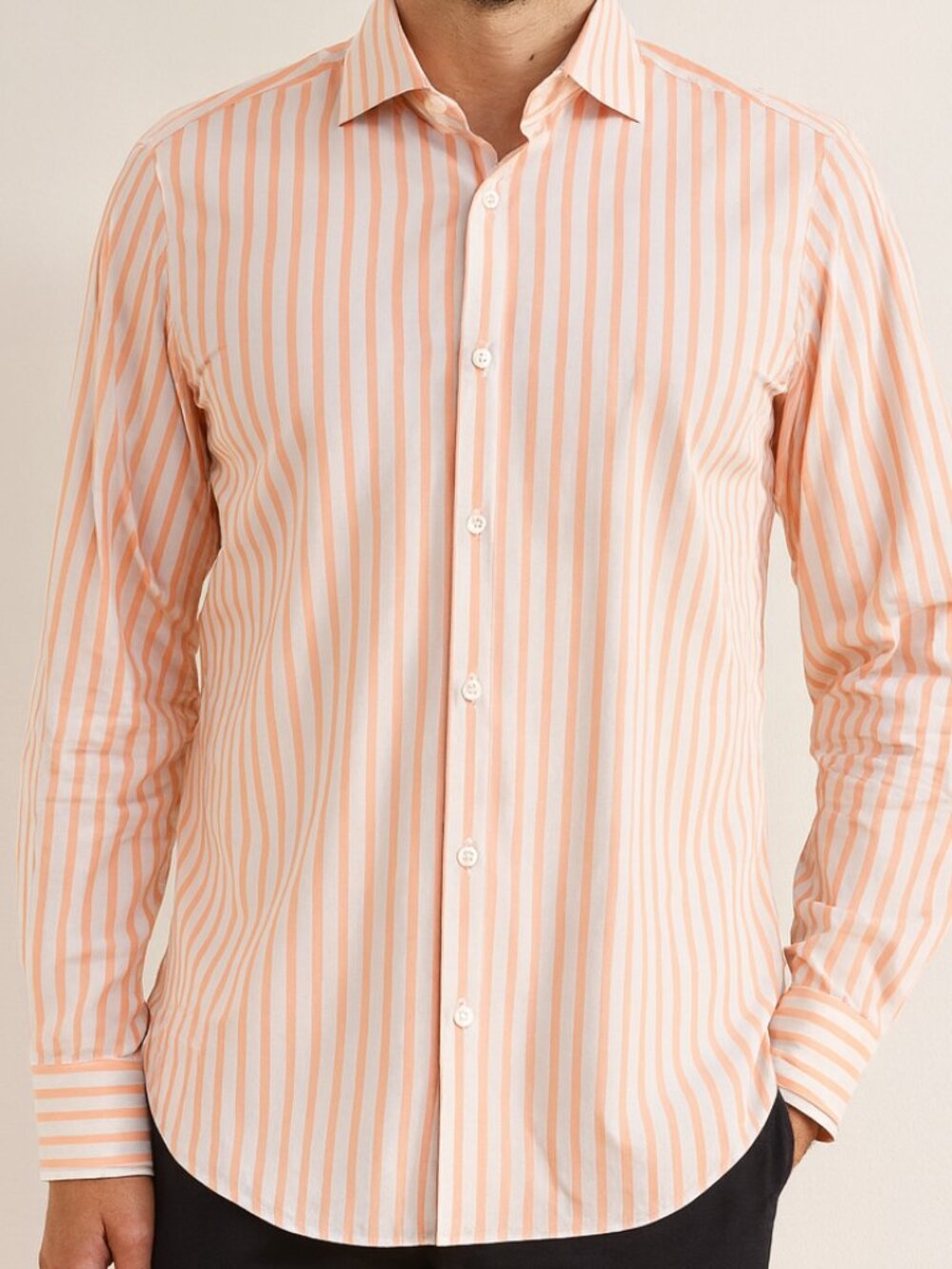 Hugo Boss Men's Striped Dress Shirt - Size S